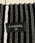 Chanel Logo Leg Warmers, &pound;320, Accessories, Black/White, Viscose, Other view